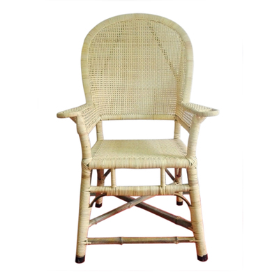 老人椅小藤椅家用編織竹椅子休閑陽臺辦公天然藤椅椅子靠背椅單人